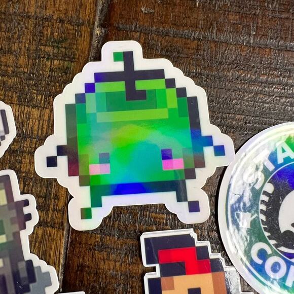Stardew Valley Sticker Pack, Junimo, Stardew Coffee, Stardew Chickens - Picture 4 of 8